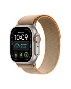 Apple Watch Ultra 4 GPS + Cellular 49mm Titanium Case with with Sand Trail Loop - M/L (MJAQ4X/A) - Natural