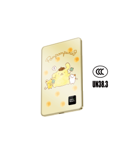 XPower x Sanrio Pompompurin 3In1 PD 3.0 5000mAh Ultra-thin Aluminium Power Bank (M5K) 3C