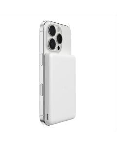 Belkin BoostCharge Slim Magnetic Power Bank 5K white (3C)