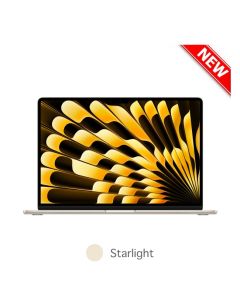 MacBook Air 15 inch: M2, 8C CPU, 10C GPU, 8GB, 512GB Storage - Starlight (MQKV3ZP/A)