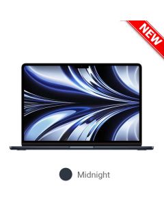 13-inch MacBook Air : M2, 8C CPU, 8C GPU, 8GB, 256GB Storage - Midnight (MLY33ZP/A)
