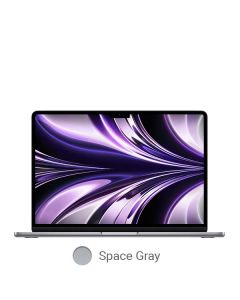 MacBook Air 13 inch: M2, 8C CPU, 8C GPU, 8GB, 256GB Storage - Space Gray (MLXW3ZP/A)
