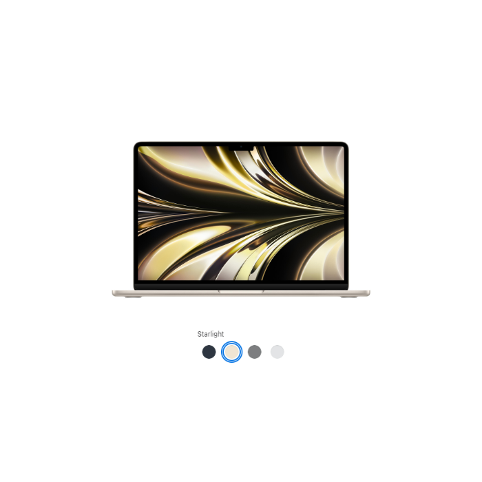 MacBook Air M2 スターライト16GB/512GB MacBook Air 13 inch: M2, 8C