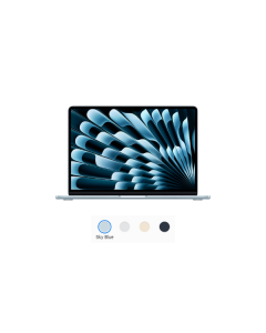 MacBook Air 13 inch: M4, 10C CPU, 10C GPU, 24GB, 512GB Storage - Skyblue (MC6V4ZP/A)