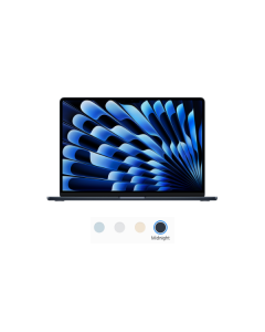 MacBook Air 15 inch : M4, 10C CPU, 10C GPU, 16GB, 512GB Storage - Midnight (MW1M3ZP/A)