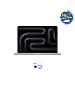 MacBook Pro 16 inch: M4 Pro, 14C CPU, 20C GPU, 24GB, 512GB Storage - Silver (MX2T3ZP/A)